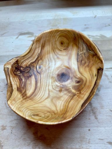 edle Kirschholzschale (sold)