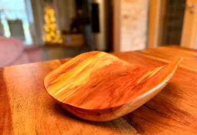 flacher Apfel mit Mulde (sold)